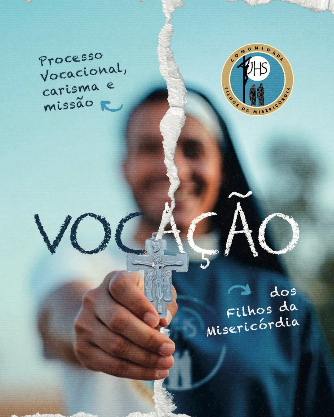 Capa do ebook vocacional da Comunidade Filhos da Misericórdia